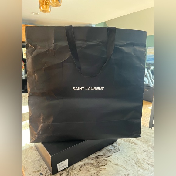 NWT & Box Authentic - Yves Saint Laurent Kate 90 Bootie Black Size 39 - Picture 15 of 15